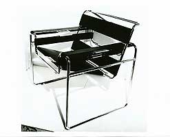 Wassily chair designed by Marcel Breuer