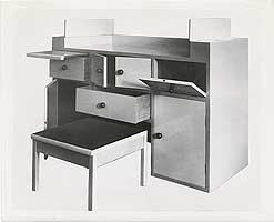 Bureau designed by Marcel Breuer