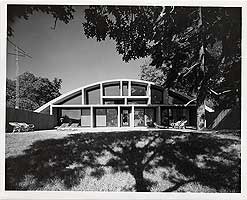 Geller House II, Lawrence, New York. Ben Schnall, photographer.