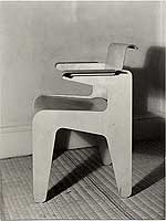 Isokon Chair with arms. Sydney W. Newbery, photographer